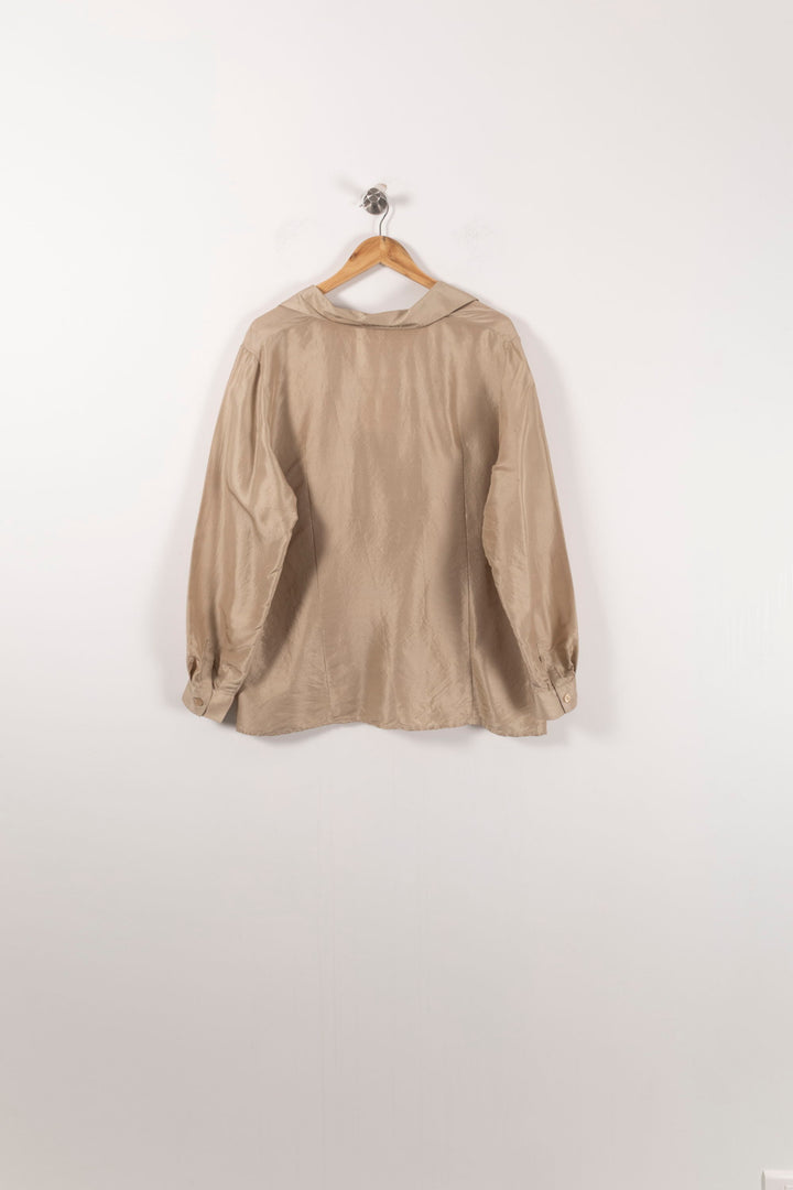 Chemise Beige - Taille XXXL/46 de la marque Marina Rinaldi | PARAD52278 - Vendu par Paradigme - Image 4