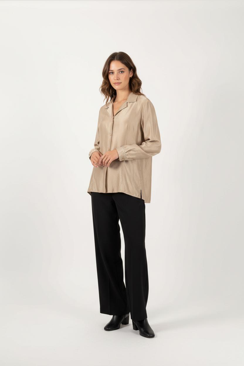 Chemise Beige - Taille XXXL/46 de la marque Marina Rinaldi | PARAD52278 - Vendu par Paradigme - Image 1