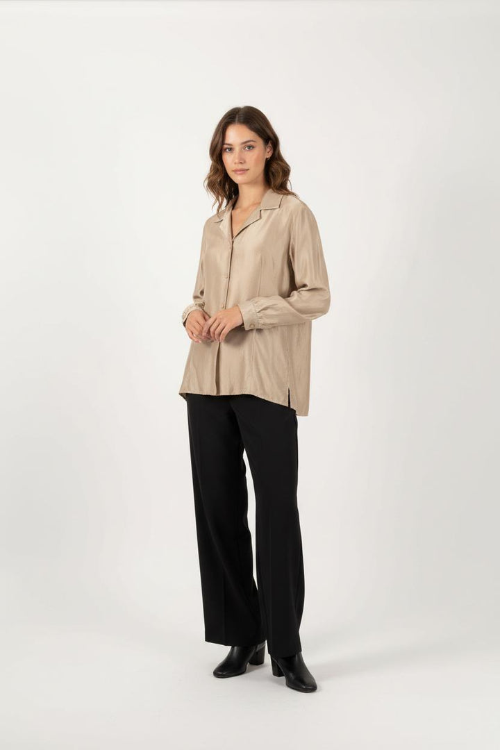Chemise Beige - Taille XXXL/46 de la marque Marina Rinaldi | PARAD52278 - Vendu par Paradigme - Image 1