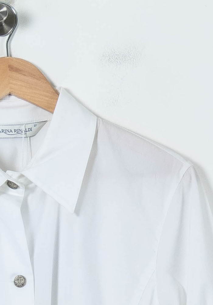 Chemise Blanche - Taille XL/42 de la marque Marina Rinaldi | PARAD52279 - Vendu par Paradigme - Image 3