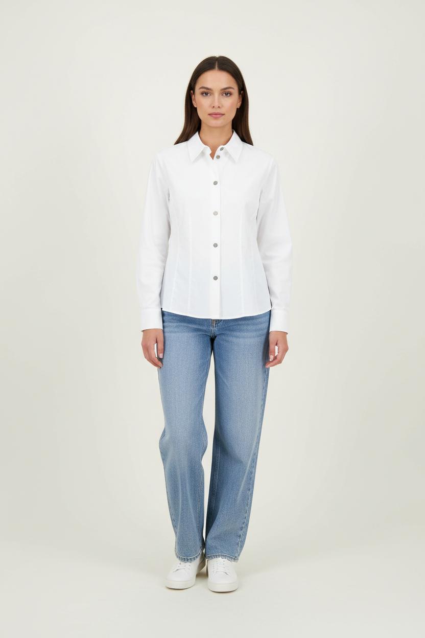 Chemise Blanche - Taille XL/42 de la marque Marina Rinaldi | PARAD52279 - Vendu par Paradigme - Image 1