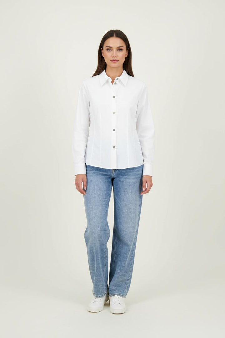 Chemise Blanche - Taille XL/42 de la marque Marina Rinaldi | PARAD52279 - Vendu par Paradigme - Image 1