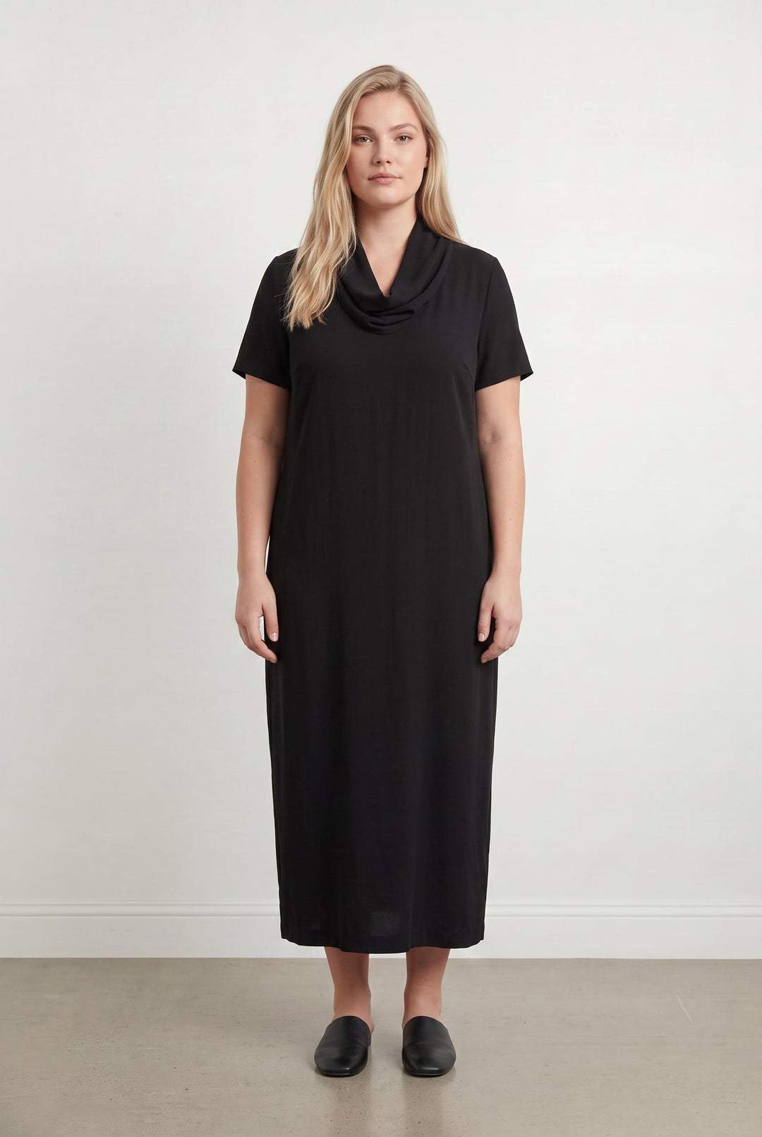 Robe longue noire - Taille XXL/44 de la marque Marina Rinaldi | PARAD52281 - Vendu par Paradigme - Image 1