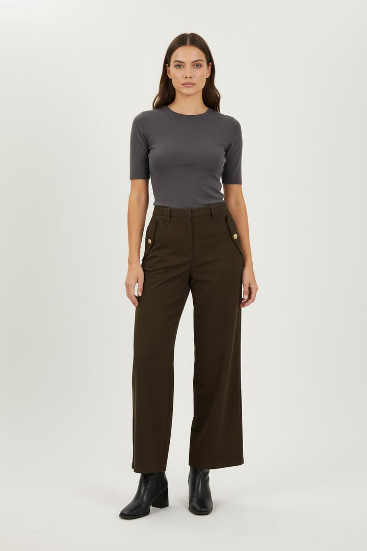 Pantalon Large Vert - Taille L/40 de la marque La Petite Etoile | PARAD52291 - Vendu par Paradigme - Image 1