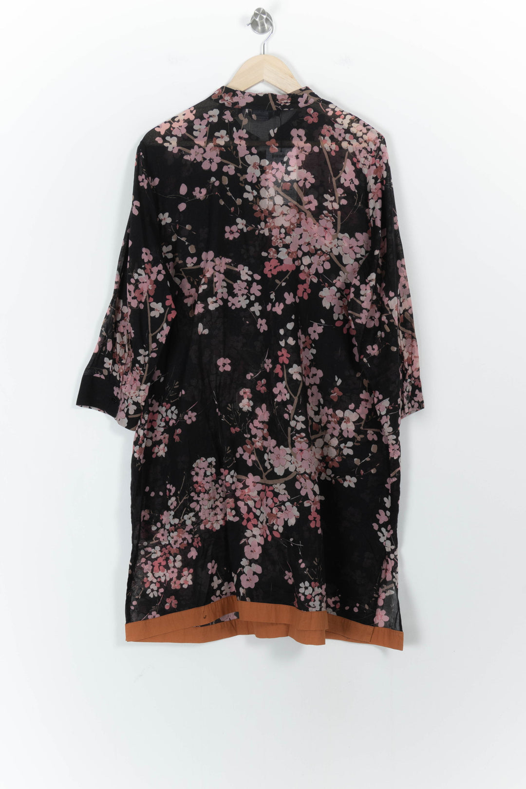 Robe Fleurie Noire et Rose - Taille XXL/44 de la marque Marina Rinaldi | PARAD52305 - Vendu par Paradigme - Image 4