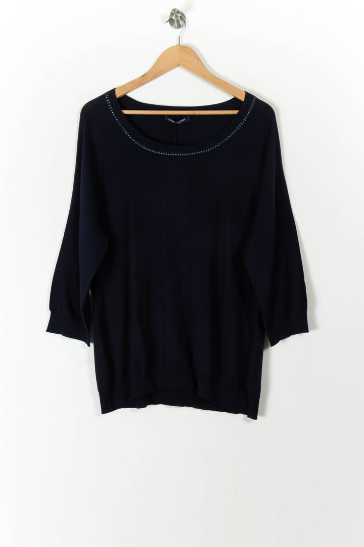 Pull Bleu - Taille XL/42 de la marque Marina Rinaldi | PARAD52316 - Vendu par Paradigme - Image 2