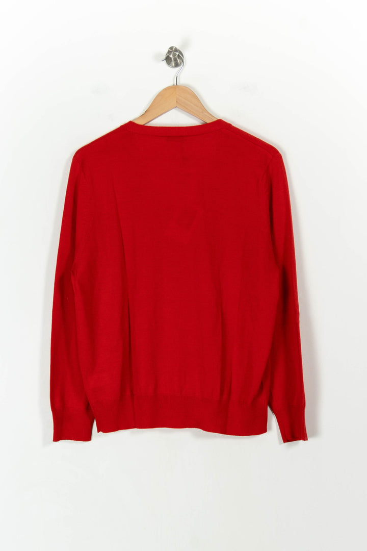 Cardigan Rouge - Taille XXXL/46 de la marque Rodier | PARAD52318 - Vendu par Paradigme - Image 4