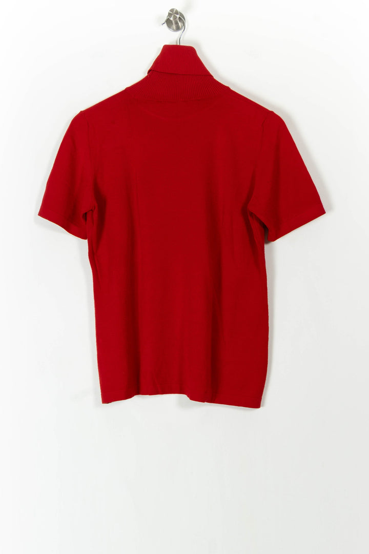 Pull Col Roulé Rouge - Taille M/38 de la marque Marina Rinaldi | PARAD52320 - Vendu par Paradigme - Image 4