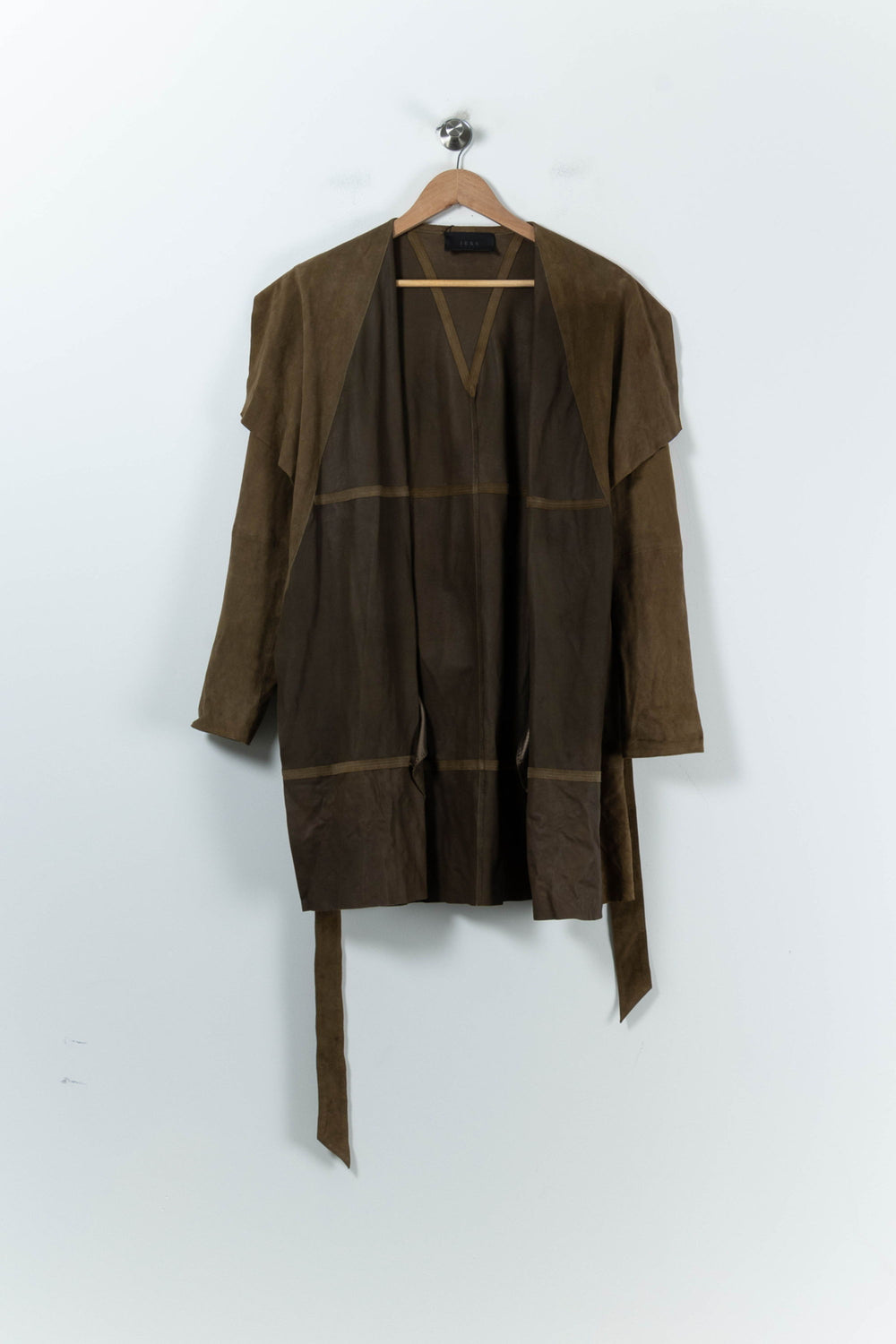 Veste Longue Marron - Taille S/36 de la marque IKKS | PARAD52343 - Vendu par Paradigme - Image 2