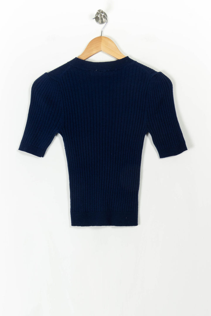 Pull Bleu - Taille S/36 de la marque La Petite Etoile | PARAD52351 - Vendu par Paradigme - Image 4