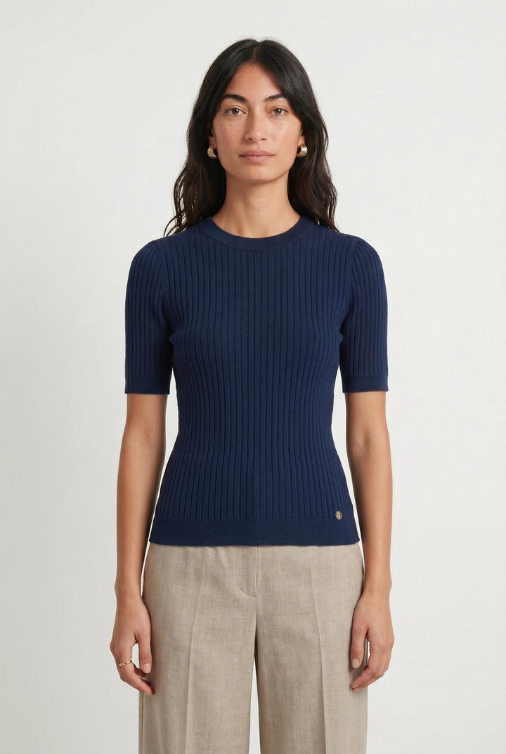 Pull Bleu - Taille S/36 de la marque La Petite Etoile | PARAD52351 - Vendu par Paradigme - Image 1