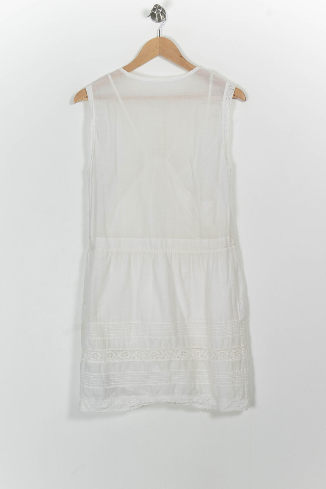 Robe Sans Manches Blanche - Taille M/38 de la marque Zadig&Voltaire | PARAD52374 - Vendu par Paradigme - Image 4