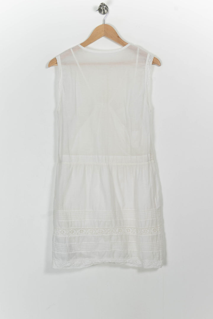 Robe Sans Manches Blanche - Taille M/38 de la marque Zadig&Voltaire | PARAD52374 - Vendu par Paradigme - Image 4