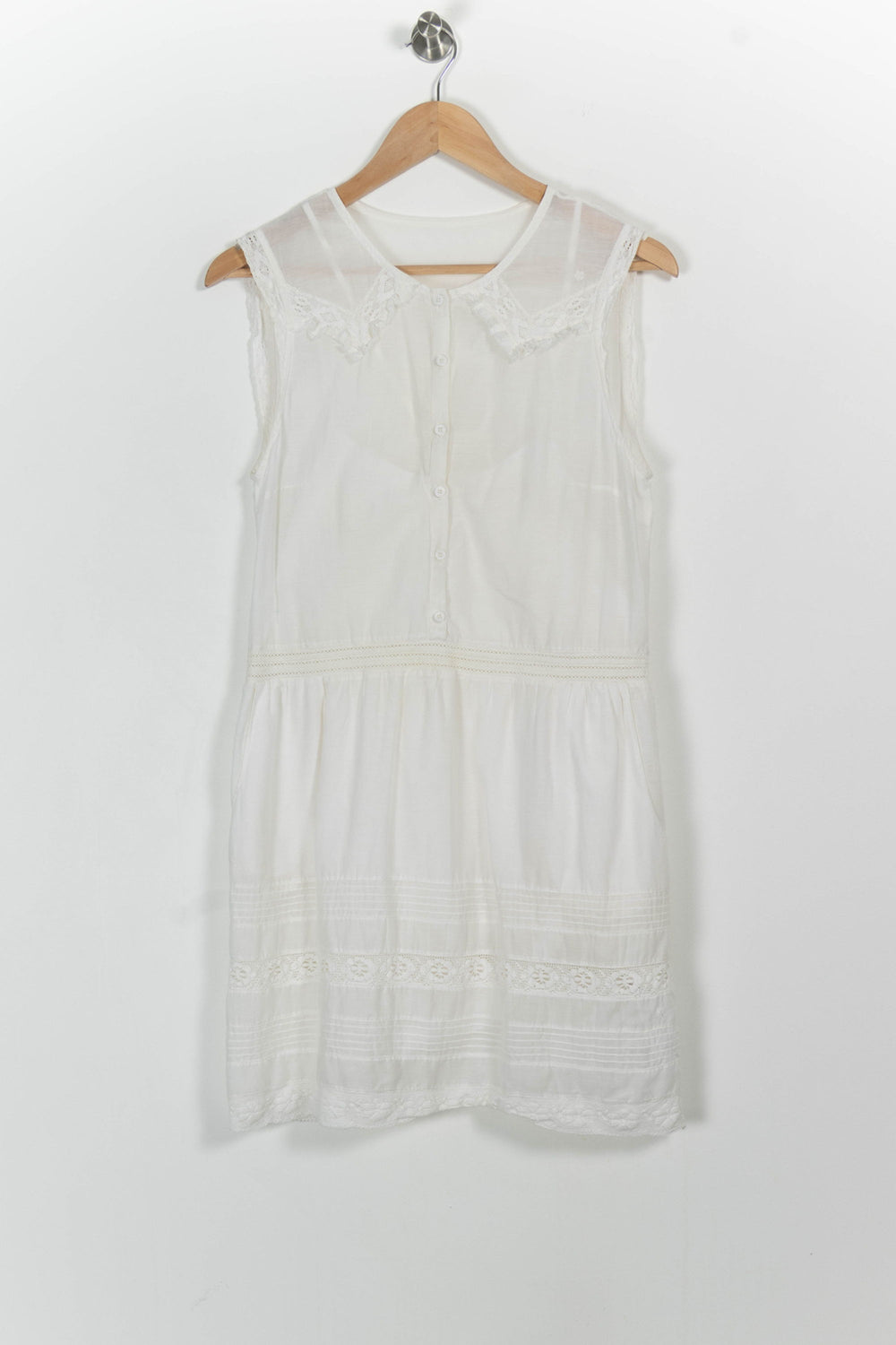 Robe Sans Manches Blanche - Taille M/38 de la marque Zadig&Voltaire | PARAD52374 - Vendu par Paradigme - Image 2