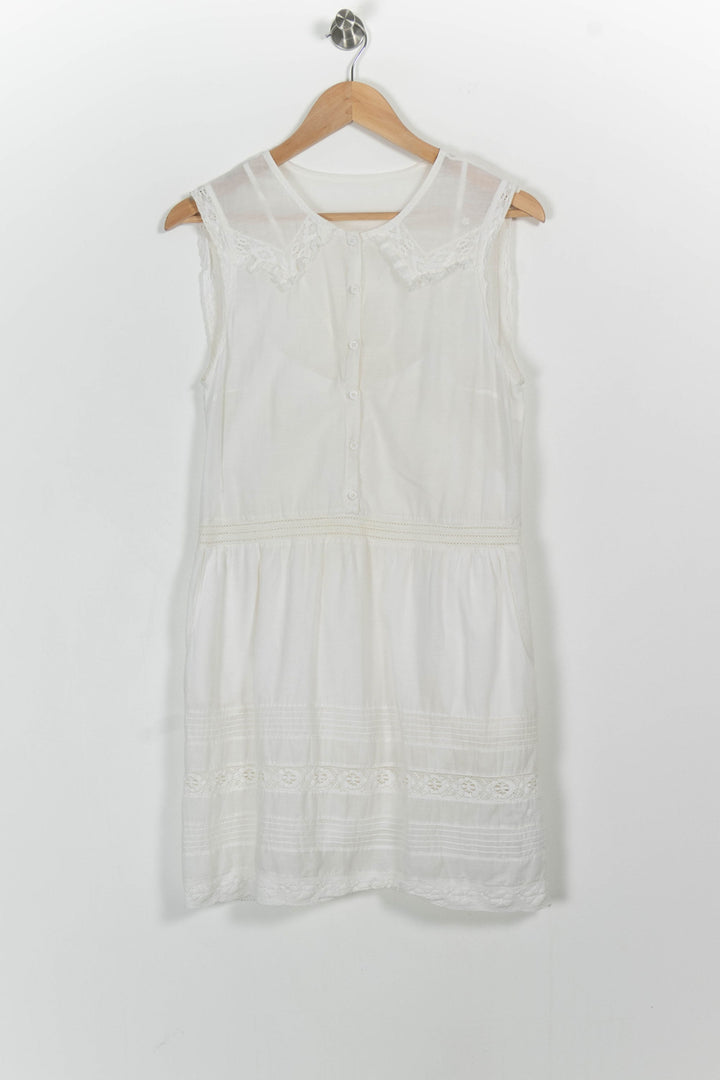 Robe Sans Manches Blanche - Taille M/38 de la marque Zadig&Voltaire | PARAD52374 - Vendu par Paradigme - Image 2