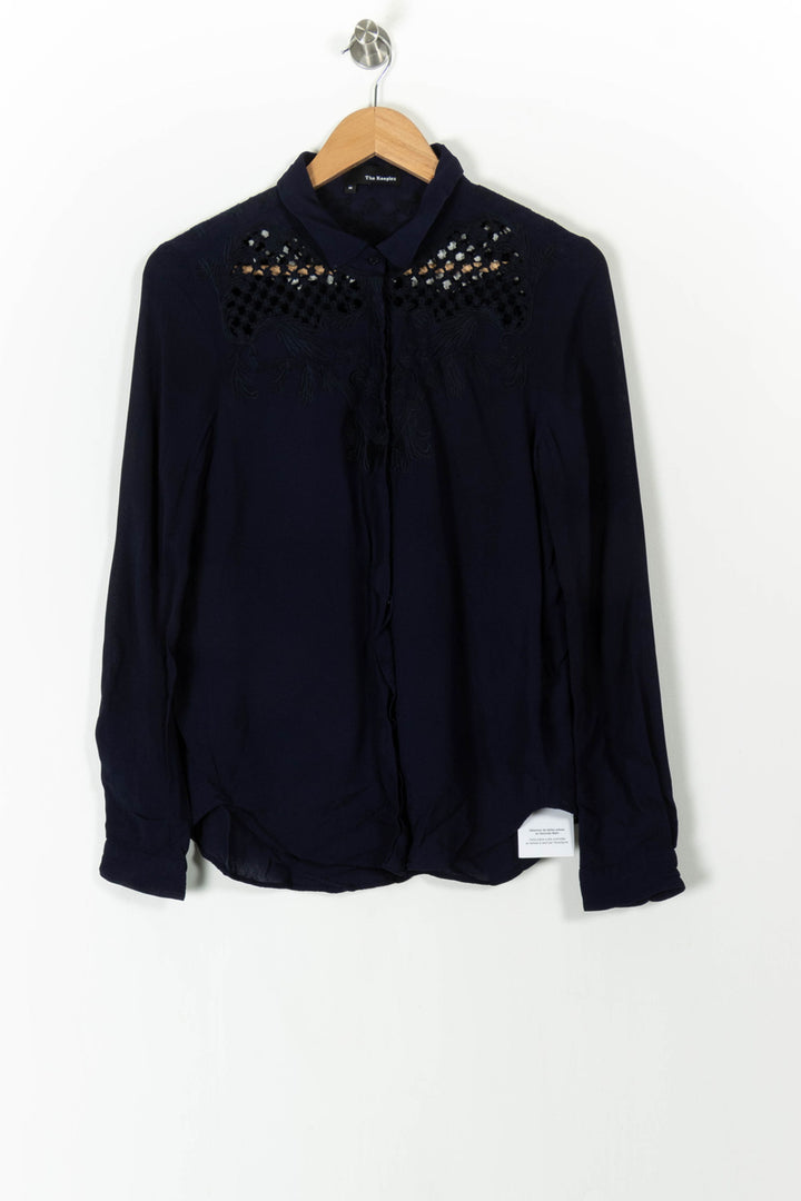 Blouse Bleue - Taille M/38 de la marque The Kooples | PARAD52377 - Vendu par Paradigme - Image 2