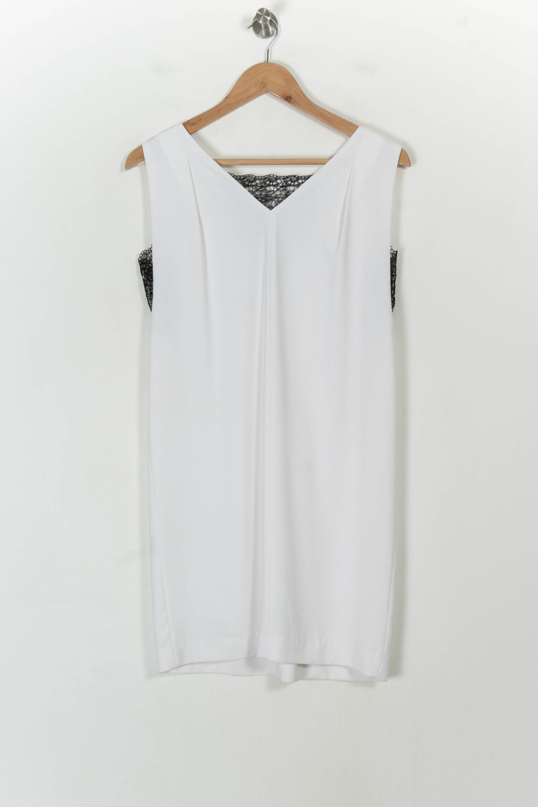 Robe Sans Manches Blanche et Noire - Taille S/36 de la marque The Kooples | PARAD52380 - Vendu par Paradigme - Image 4
