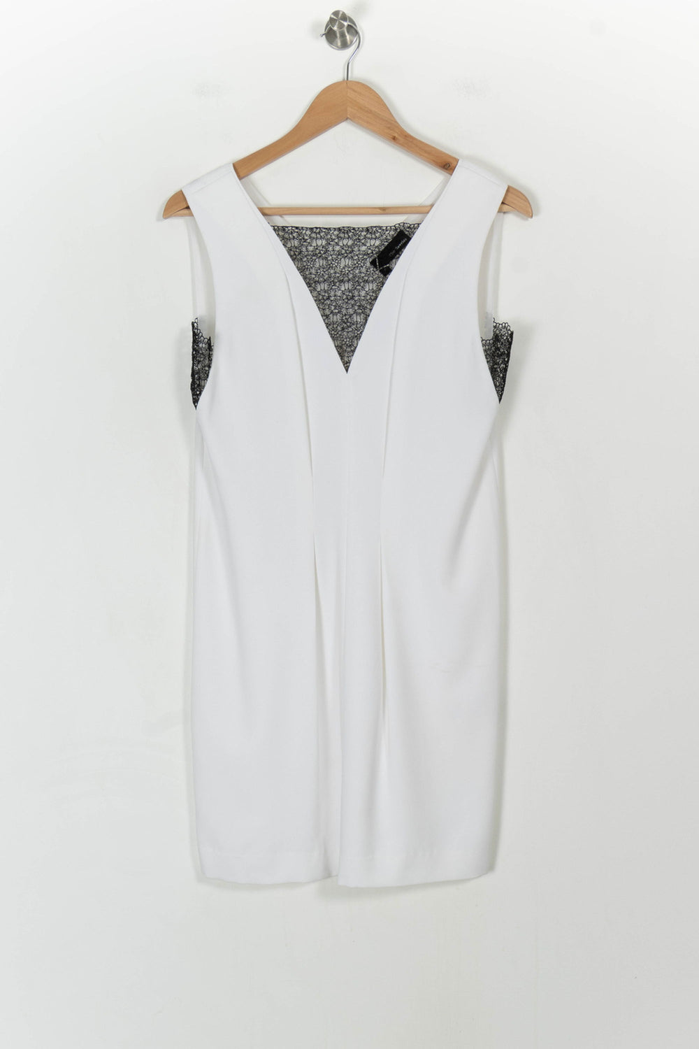 Robe Sans Manches Blanche et Noire - Taille S/36 de la marque The Kooples | PARAD52380 - Vendu par Paradigme - Image 2