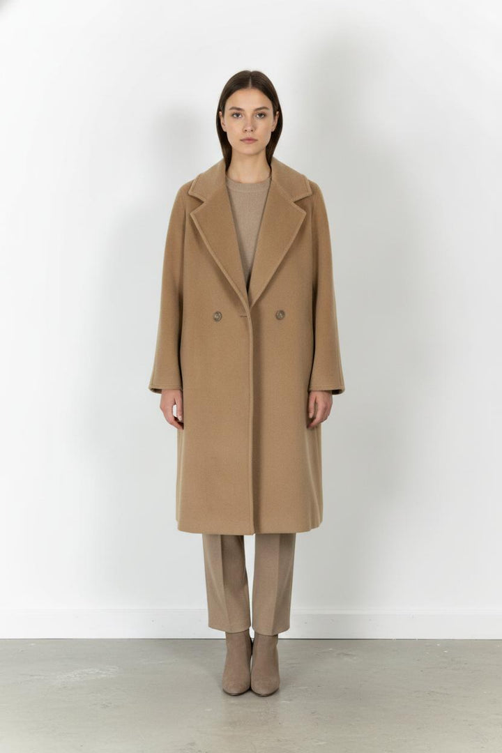 Manteau Marron - Taille XL/42 de la marque Max Mara | PARAD52385 - Vendu par Paradigme - Image 1