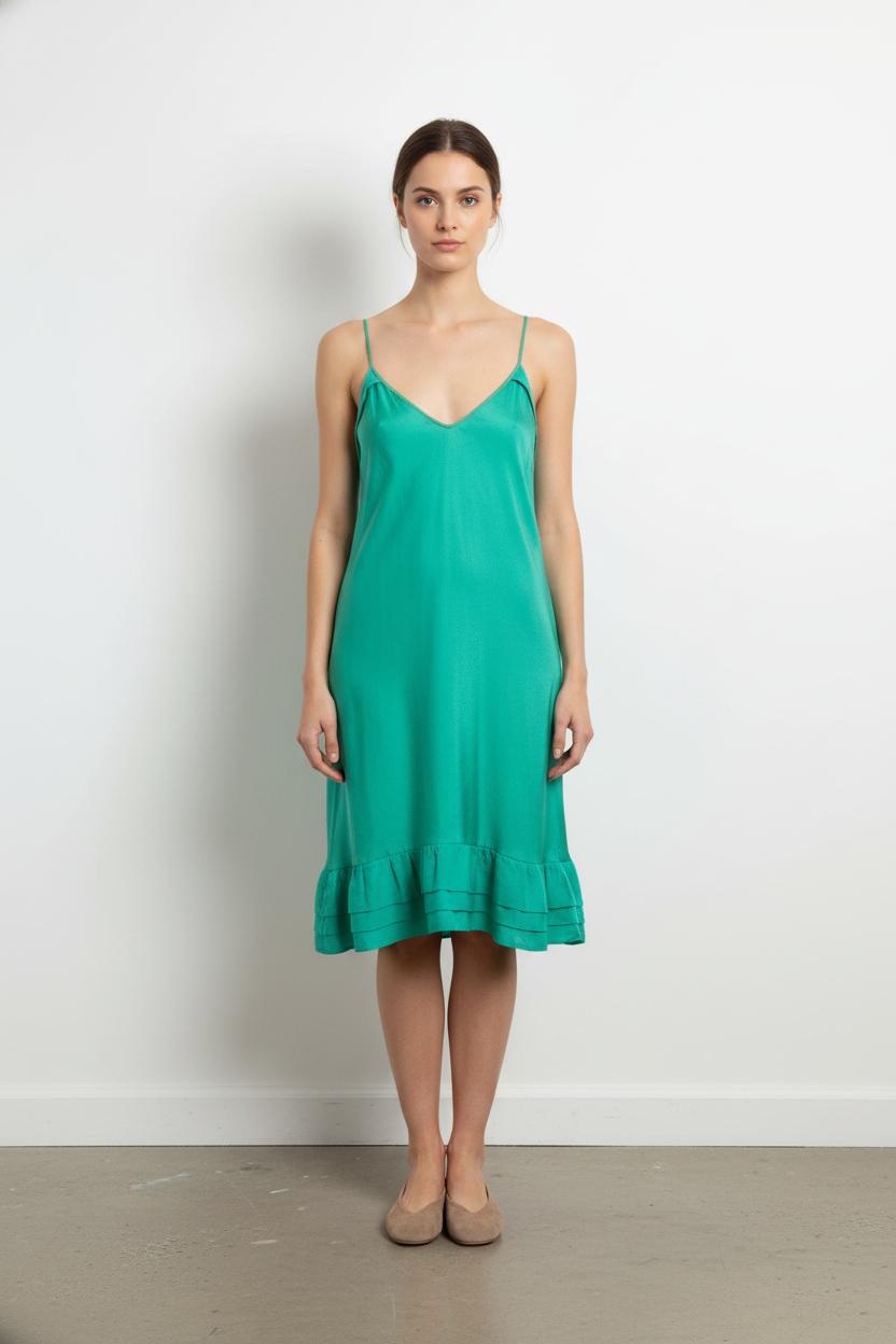 Robe Courte Verte - Taille M/38 de la marque Maje | PARAD52388 - Vendu par Paradigme - Image 1