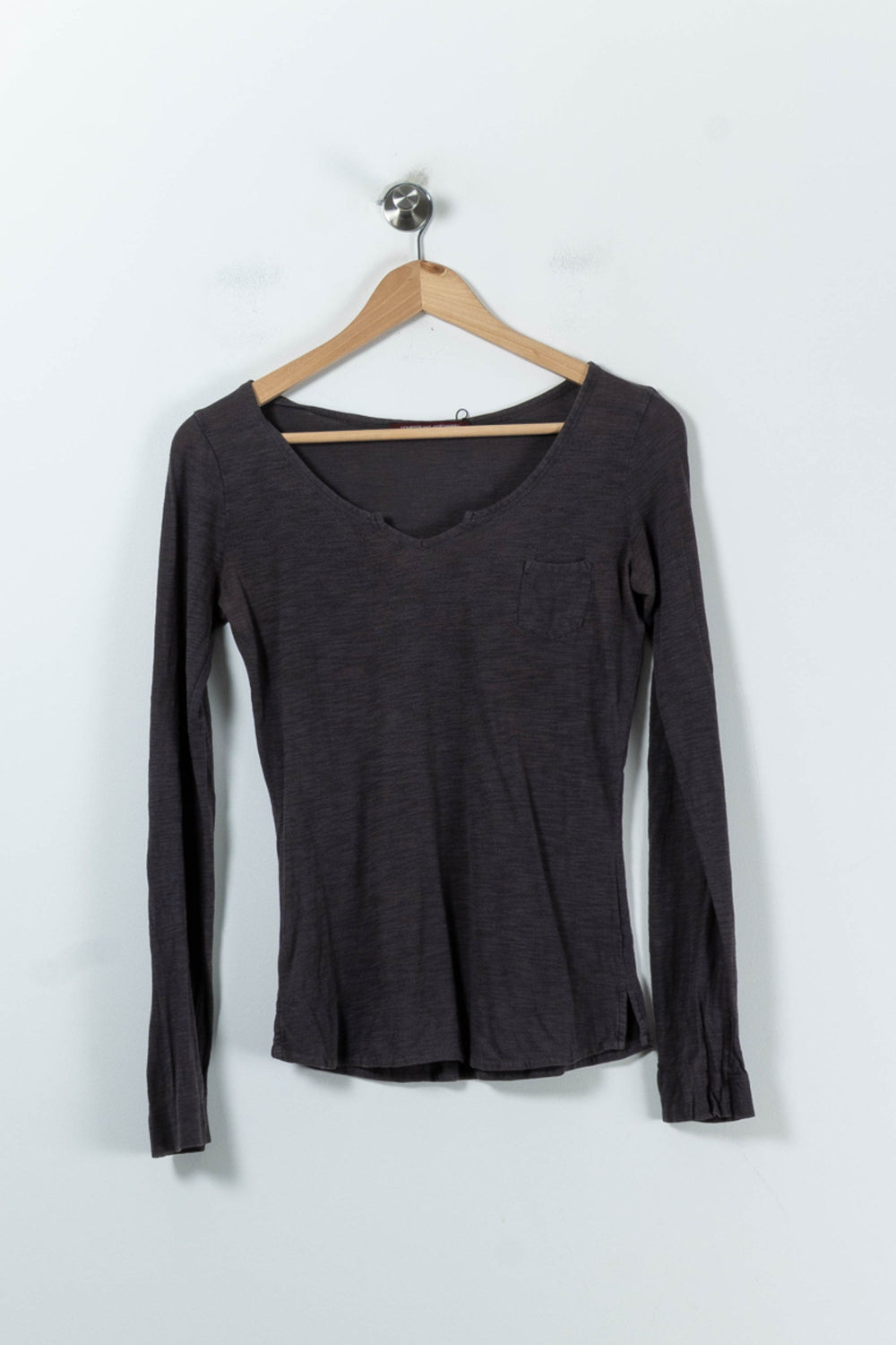 T-shirt Marron - Taille XS/34 de la marque Comptoir des Cotonniers | PARAD52396 - Vendu par Paradigme - Image 2