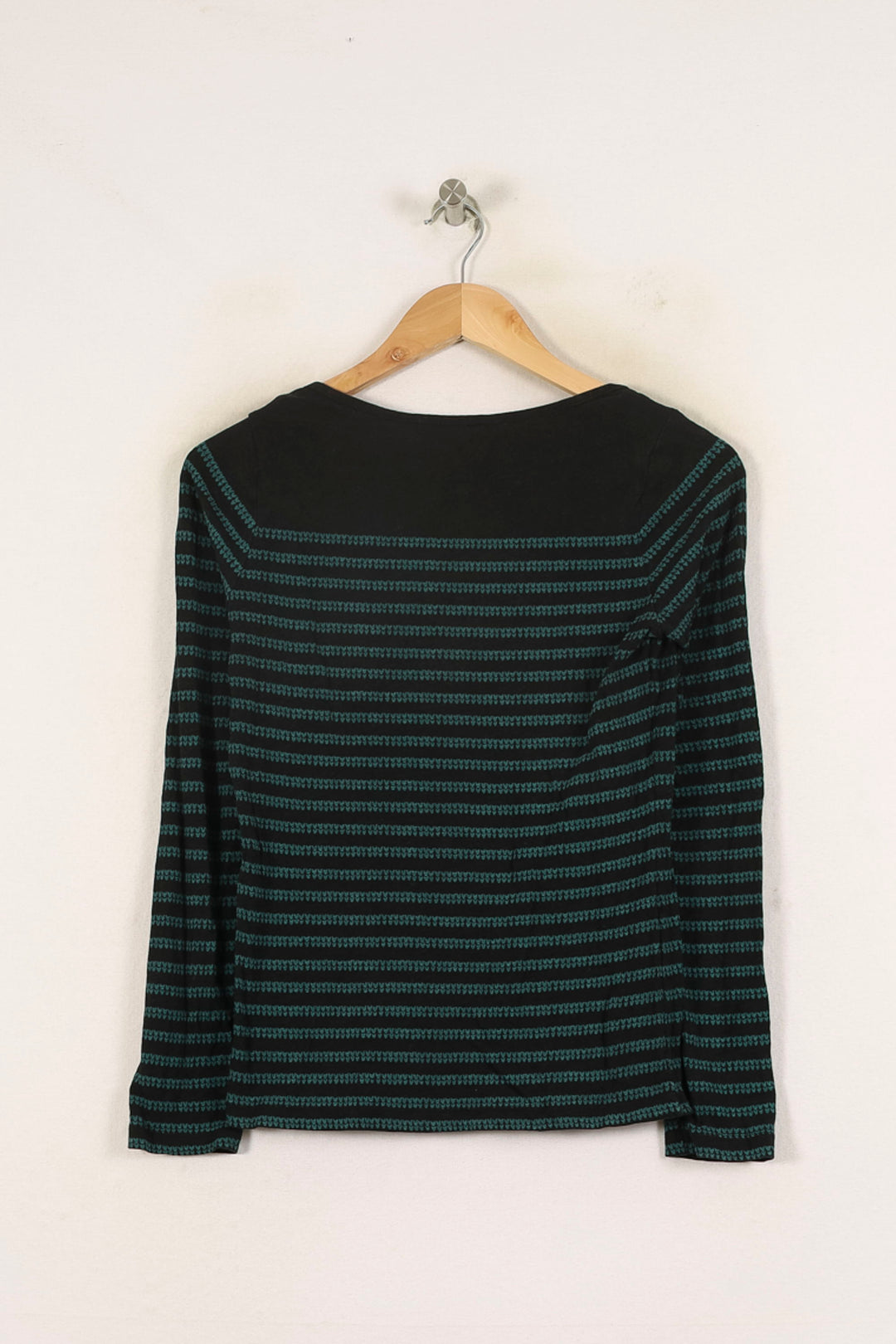 T-shirt Noir et Vert - Taille XS/34 de la marque Comptoir des Cotonniers | PARAD52403 - Vendu par Paradigme - Image 4