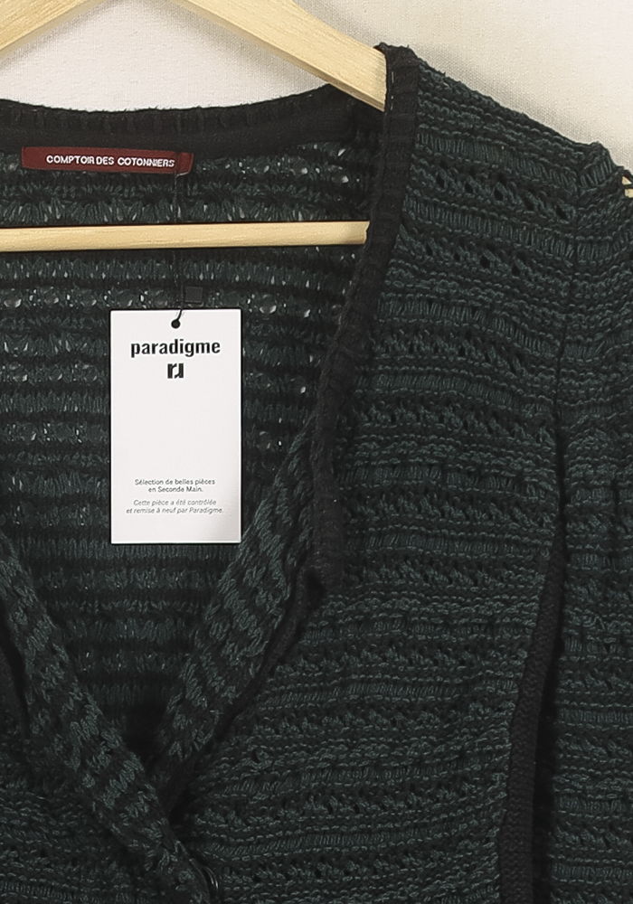 Veste Noire - Taille XS/34 de la marque Comptoir des Cotonniers | PARAD52404 - Vendu par Paradigme - Image 3