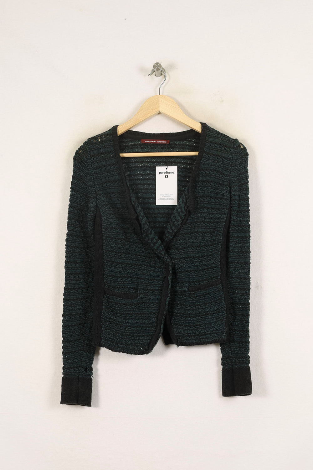 Veste Noire - Taille XS/34 de la marque Comptoir des Cotonniers | PARAD52404 - Vendu par Paradigme - Image 2