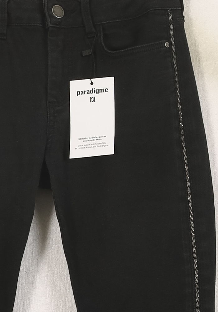Jean Skinny Noir - Taille S/36 de la marque Comptoir des Cotonniers | PARAD52440 - Vendu par Paradigme - Image 3