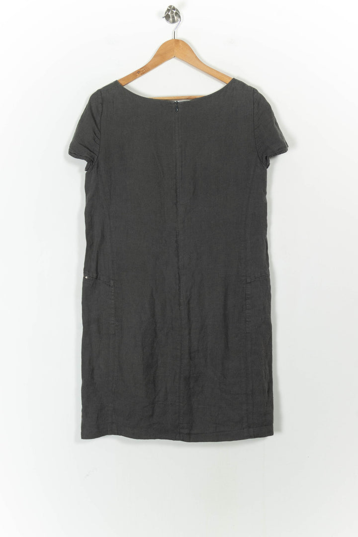 Robe Droite Grise - Taille XL/42 de la marque Caroll | PARAD52445 - Vendu par Paradigme - Image 4