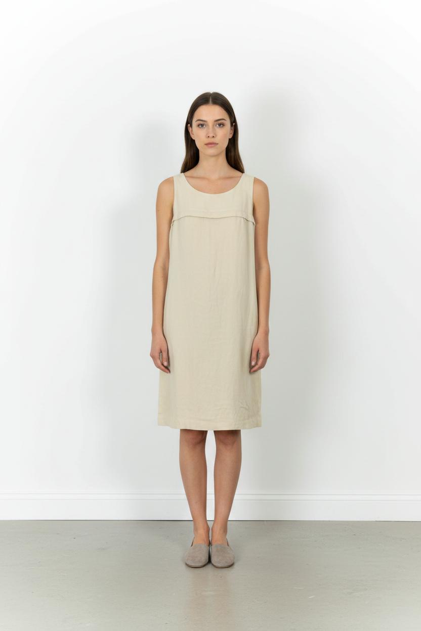 Robe Sans Manches Beige - Taille XL/42 de la marque Gerard Darel | PARAD52447 - Vendu par Paradigme - Image 1