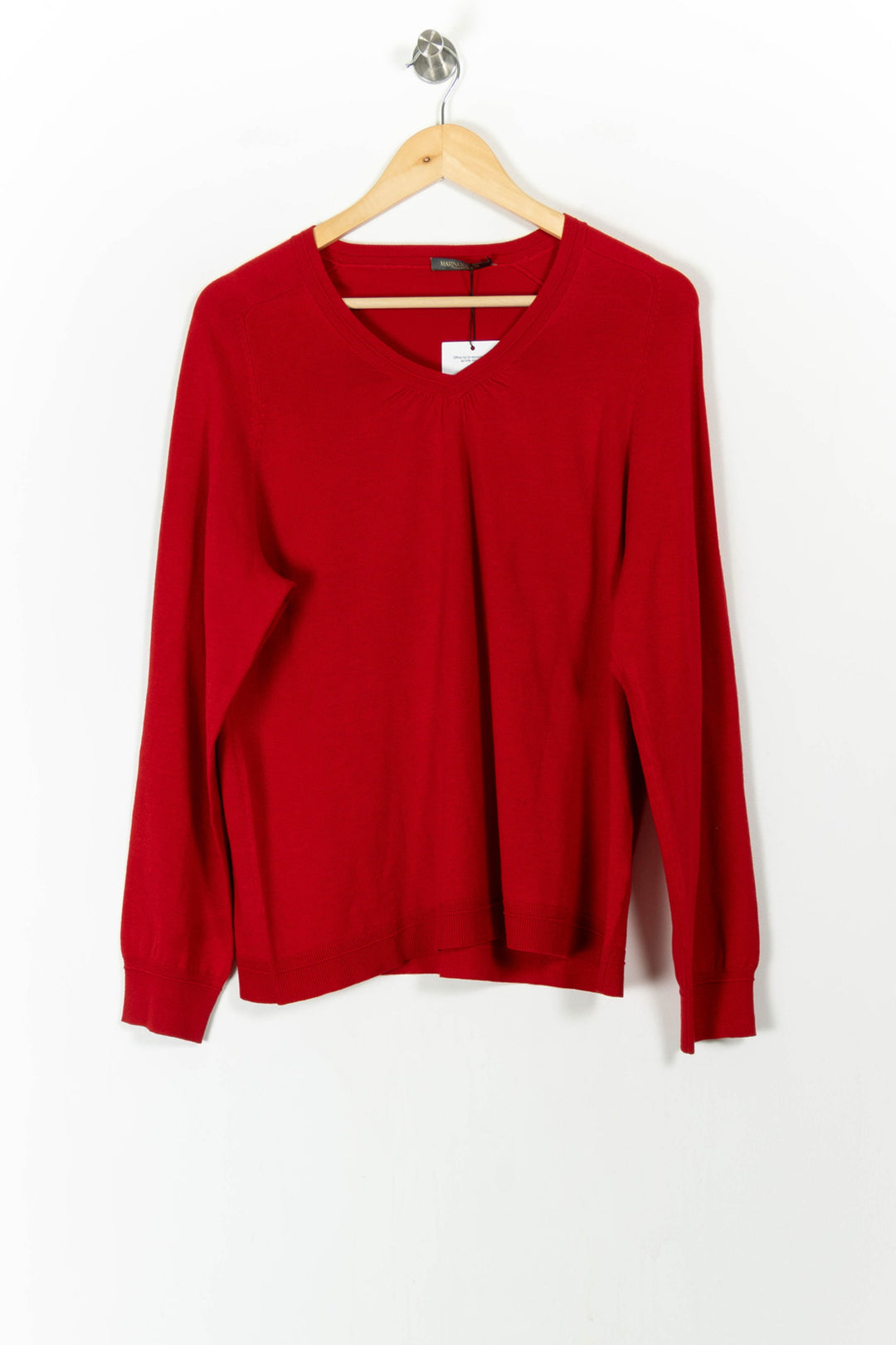 Pull Rouge - Taille XXL/44 de la marque Marina Rinaldi | PARAD52455 - Vendu par Paradigme - Image 2