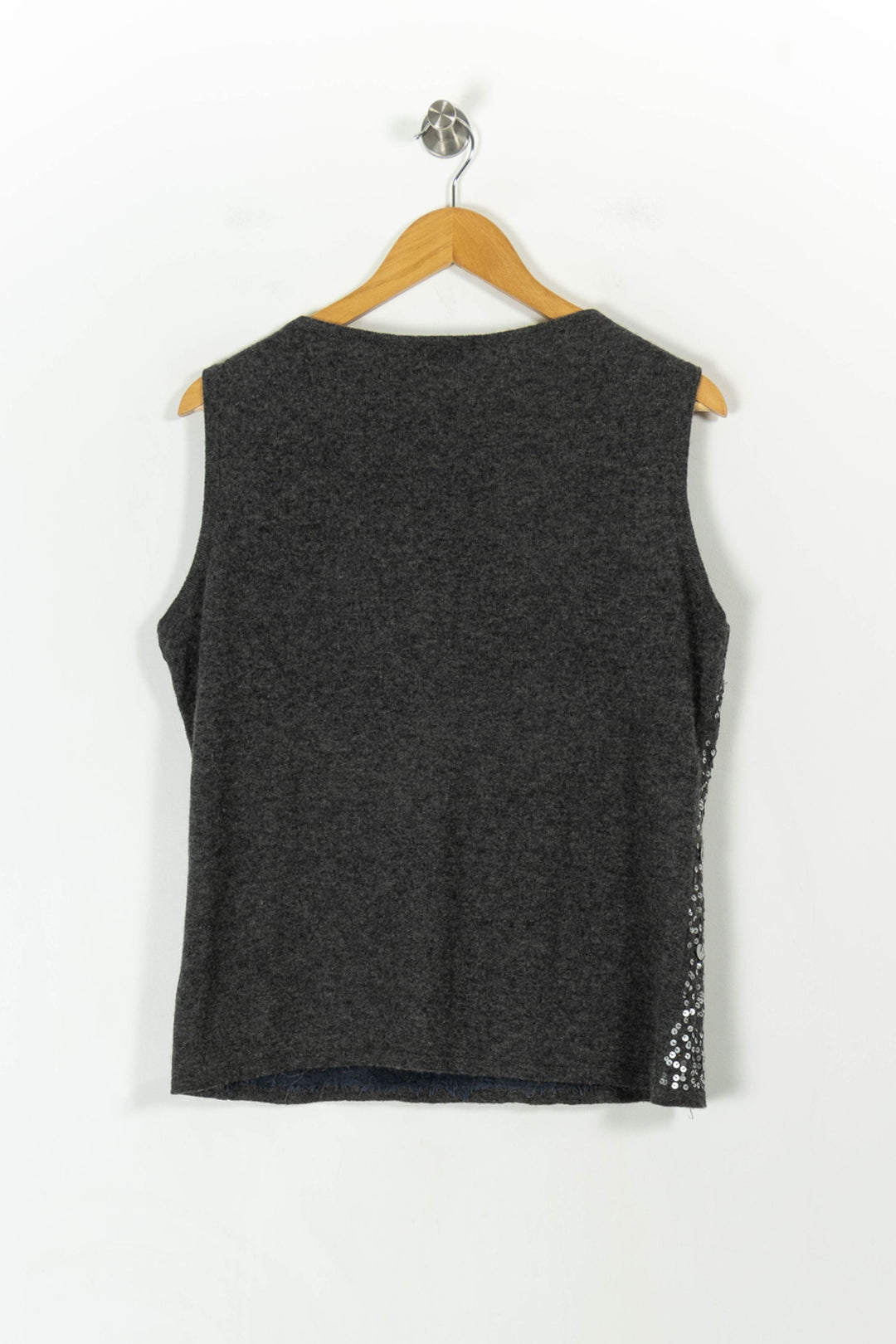 Débardeur Gris et Argenté - Taille L/40 de la marque Marina Rinaldi | PARAD52459 - Vendu par Paradigme - Image 4