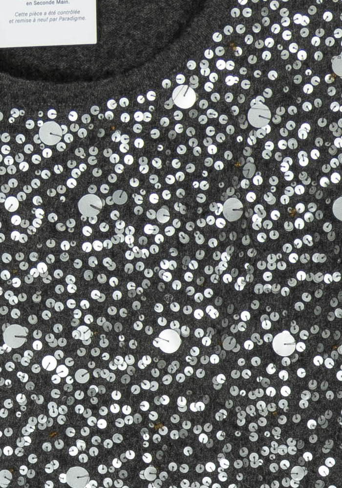 Débardeur Gris et Argenté - Taille L/40 de la marque Marina Rinaldi | PARAD52459 - Vendu par Paradigme - Image 3