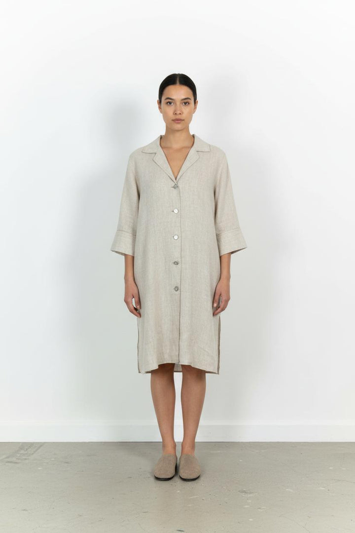 Robe Chemise Beige - Taille XXL/44 de la marque Marina Rinaldi | PARAD52466 - Vendu par Paradigme - Image 1