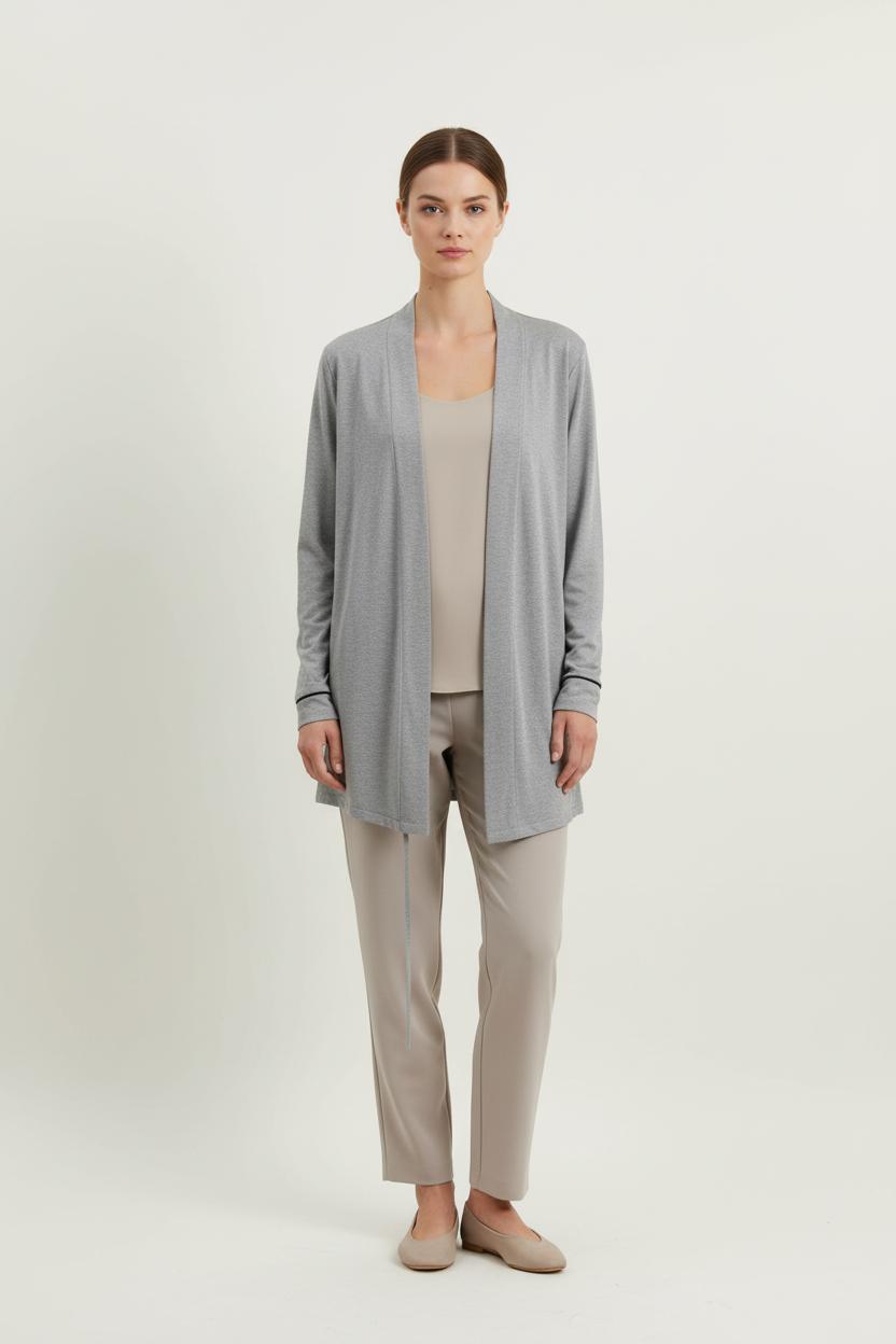 Cardigan Gris - Taille M/38 de la marque Marina Rinaldi | PARAD52471 - Vendu par Paradigme - Image 1