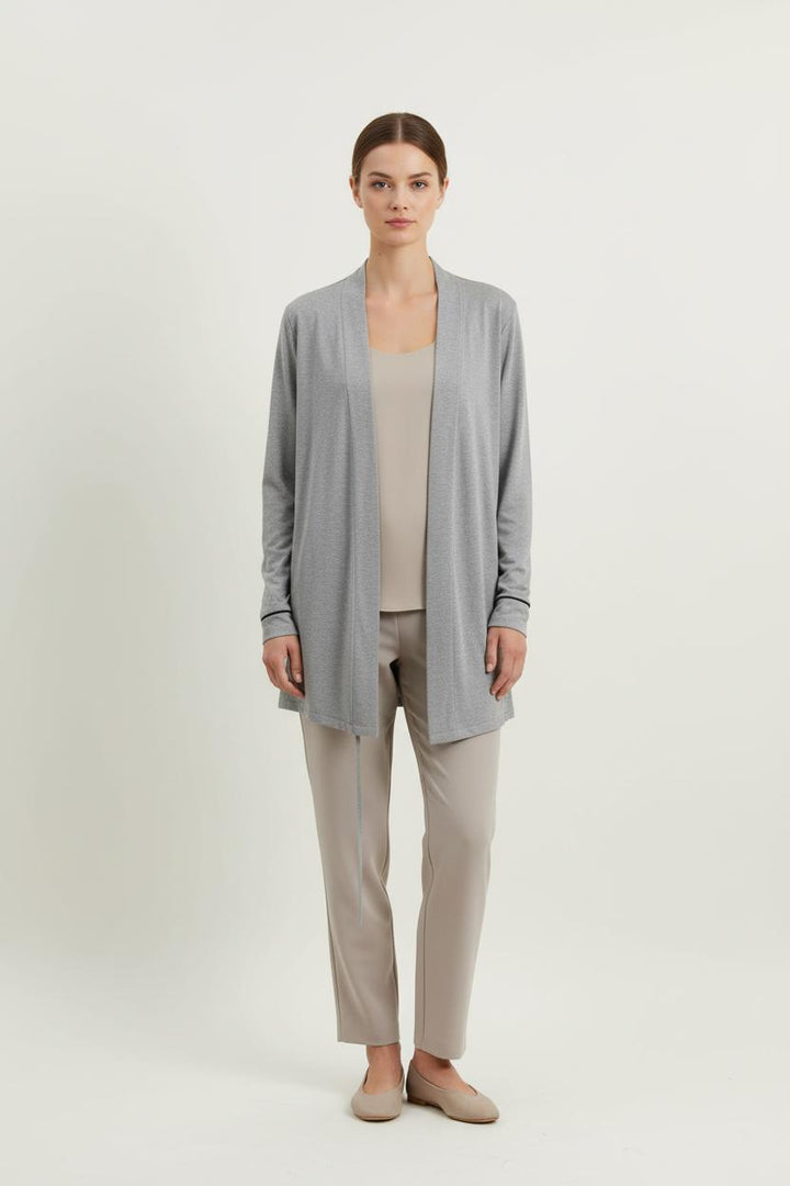 Cardigan Gris - Taille M/38 de la marque Marina Rinaldi | PARAD52471 - Vendu par Paradigme - Image 1