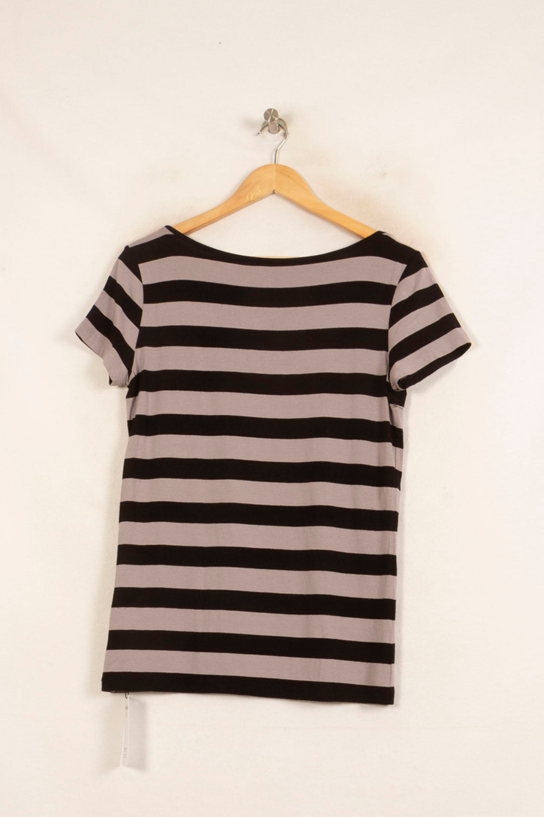 Tee-shirt Gris et Noir - Taille XL/42 de la marque Caroll | PARAD52477 - Vendu par Paradigme - Image 4