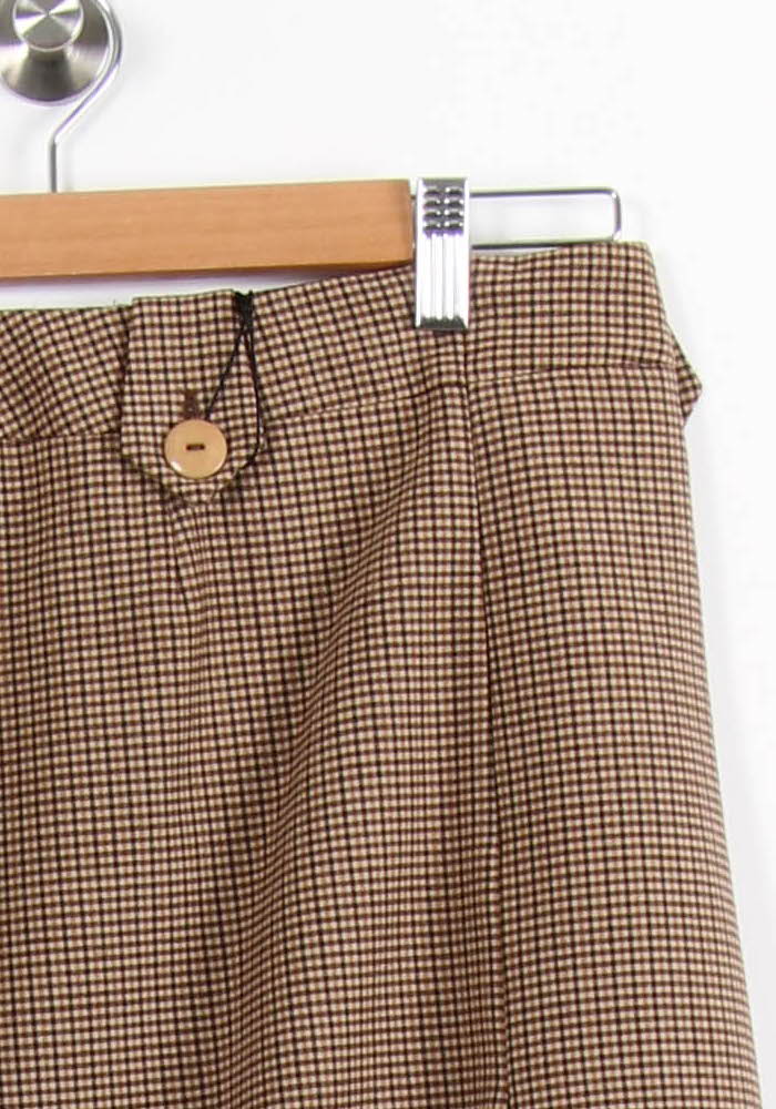 Jupe Midi Marron - Taille M/38 de la marque Maison 123 | PARAD52478 - Vendu par Paradigme - Image 3