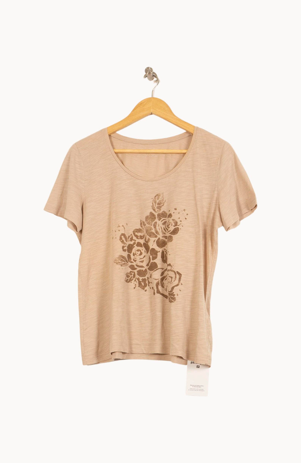 Tee-shirt Beige - Taille XL/42 de la marque Caroll | PARAD52486 - Vendu par Paradigme - Image 2