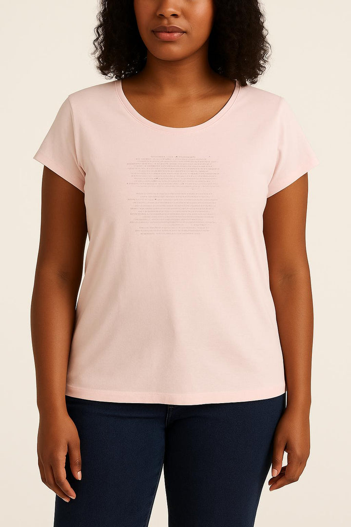 Tee-shirt Rose - Taille XXXL/46 de la marque Caroll | PARAD52490 - Vendu par Paradigme - Image 1