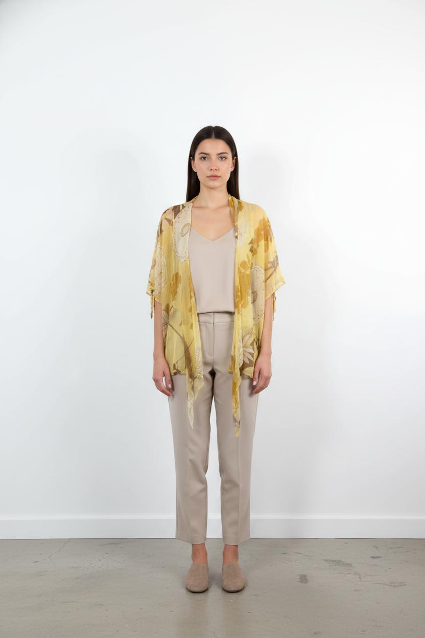 Kimono Jaune - Taille S/36