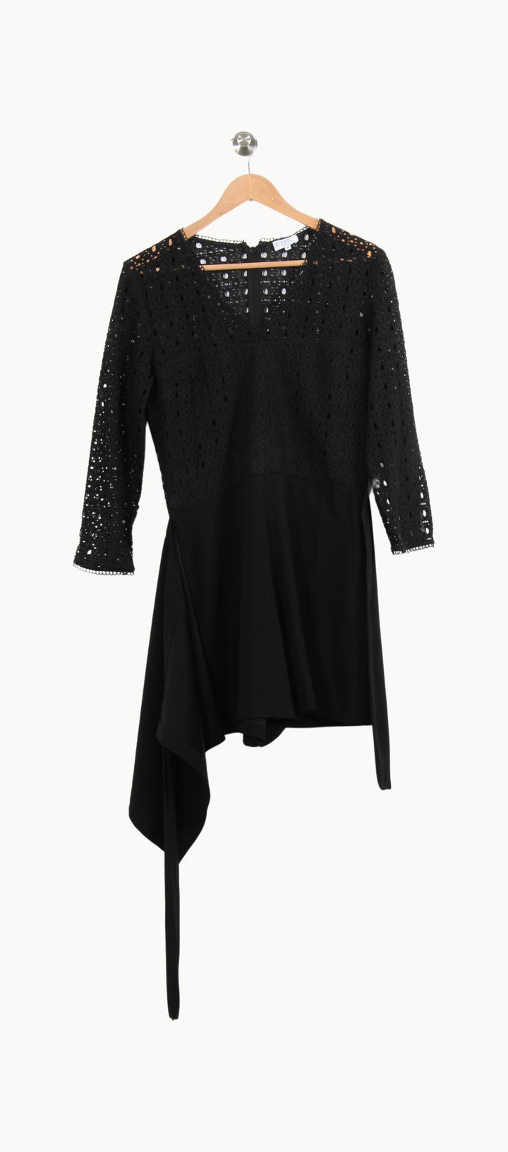 Combishort Noir - Taille L/40 de la marque Claudie Pierlot | PARAD52497 - Vendu par Paradigme - Image 2