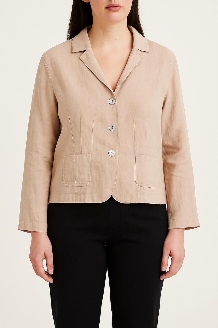 Veste Beige - Taille XL/42 de la marque Gerard Darel | PARAD52502 - Vendu par Paradigme - Image 1