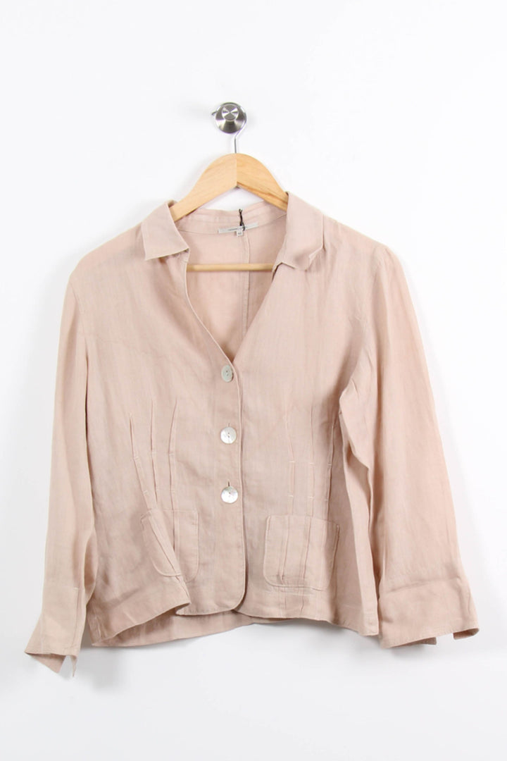 Veste Beige - Taille XL/42 de la marque Gerard Darel | PARAD52502 - Vendu par Paradigme - Image 2