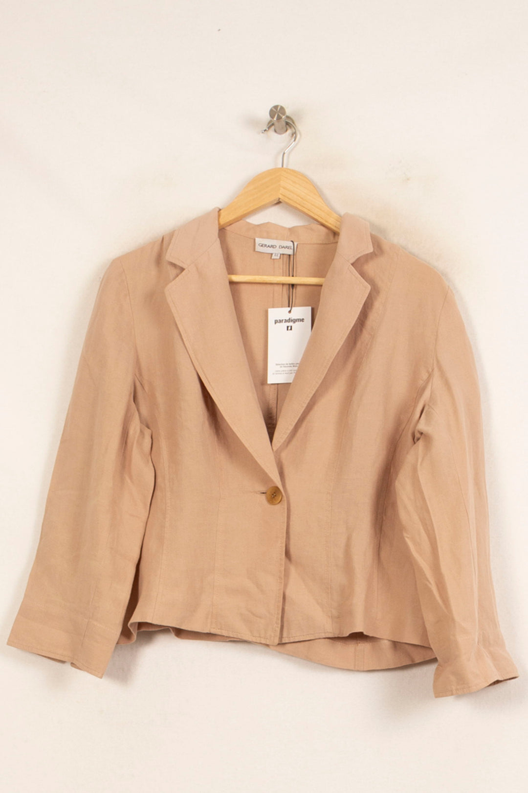 Veste Beige - Taille XXL/44 de la marque Gerard Darel | PARAD52503 - Vendu par Paradigme - Image 2
