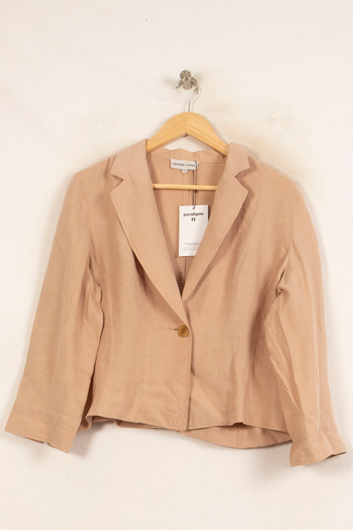 Veste Beige - Taille XXL/44 de la marque Gerard Darel | PARAD52503 - Vendu par Paradigme - Image 2