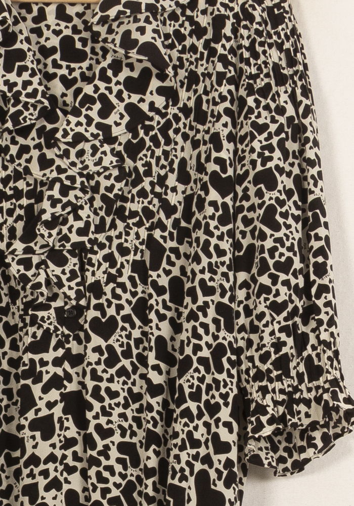 Robe Midi Noire et Blanche - Taille M/38 de la marque Zadig&Voltaire | PARAD52506 - Vendu par Paradigme - Image 3