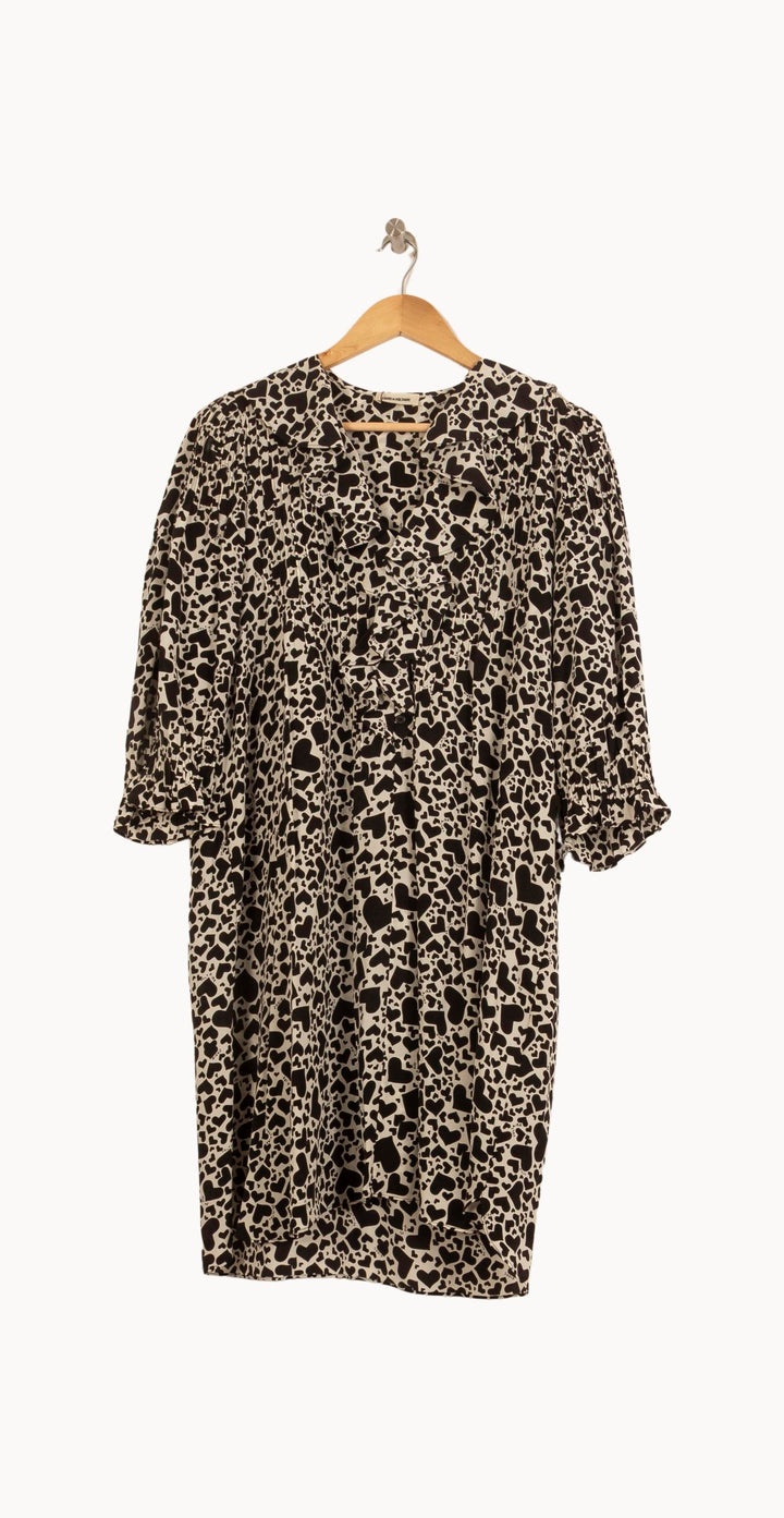 Robe Midi Noire et Blanche - Taille M/38 de la marque Zadig&Voltaire | PARAD52506 - Vendu par Paradigme - Image 2