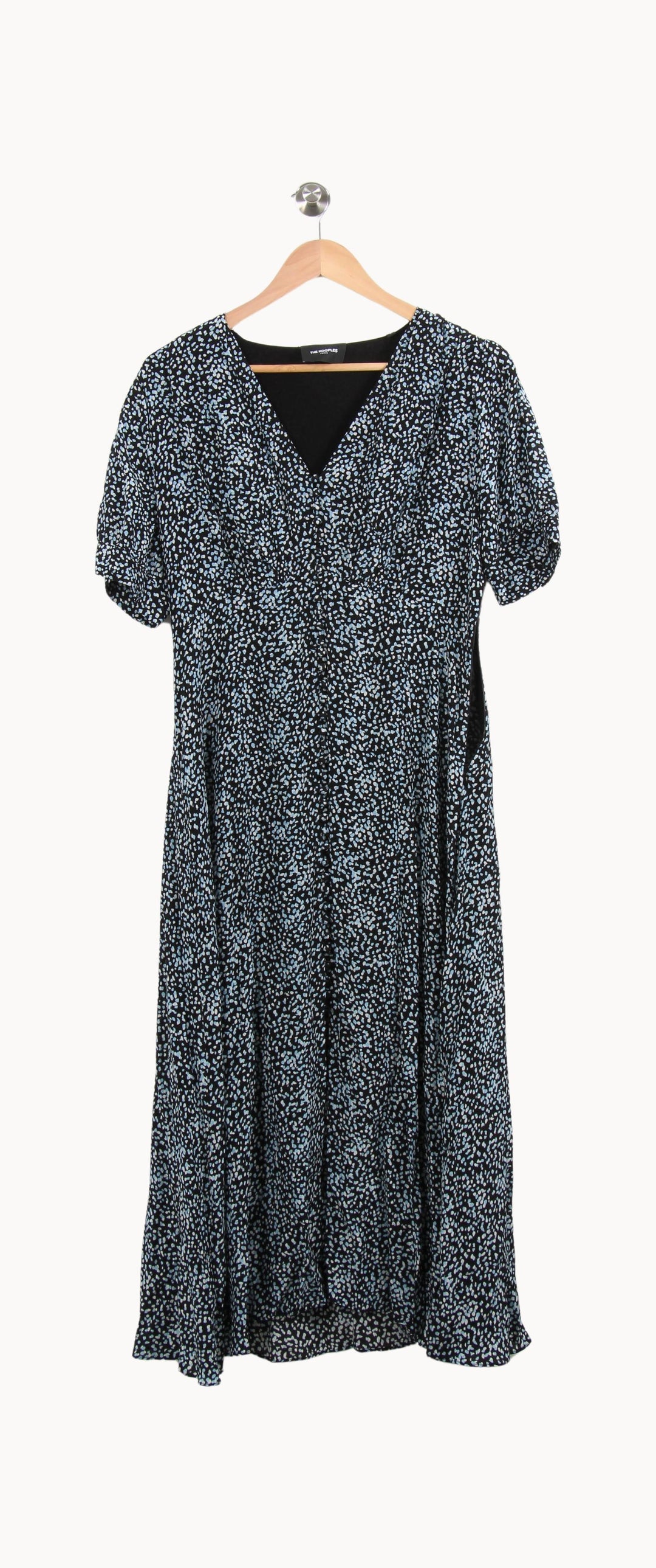 Robe Longue Bleu et Noir - Taille M/38 de la marque The Kooples | PARAD52509 - Vendu par Paradigme - Image 2